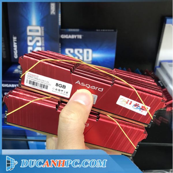 Ram DDR4 ASGARD 8Gb Bus 2666 - Ram tản nhiệt