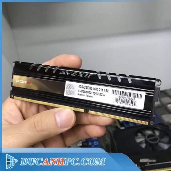 Ram DDR3 Avexir 4Gb bus 1600