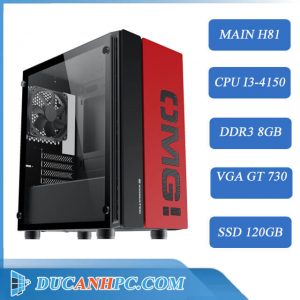 PC GAMING giá rẻ (Core i3 4150/ H81/ 4Gb/ GT 730/ SSD 120Gb)