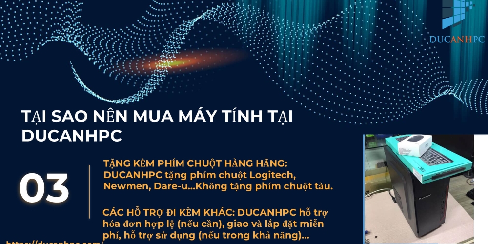 Slide Máy tính văn phòng I3 8100