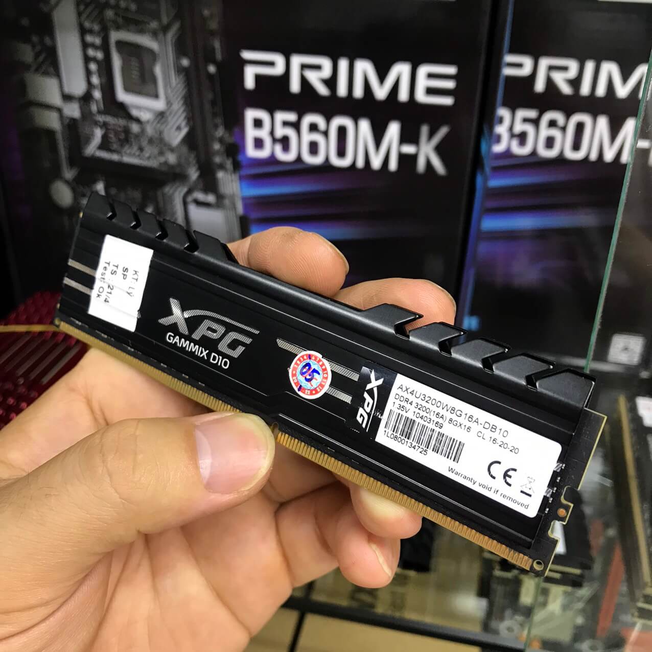 RAM ADATA XPG GAMMIX D10 DDR4 8GB 3200MHz