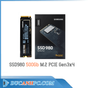 Ổ cứng SSD Samsung 980 500GB M.2 NVMe PCIe Gen 3.0 x4